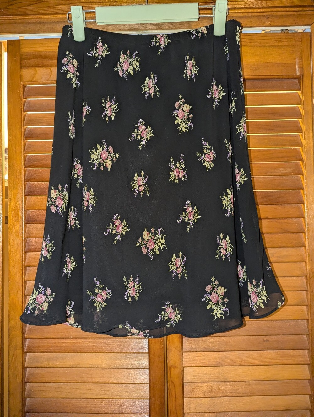 Vintage Romantic Floral Skirt 90s 2000s